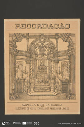 Capela-mor da igreja de Nossa Senhora dos Remédios