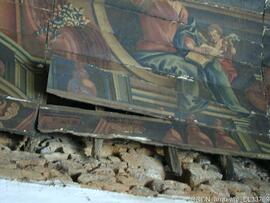 Tecto policromado-zona sanca