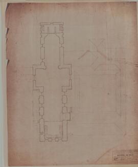 Planta ao Nivel dos Janelões da Nave (1954)
