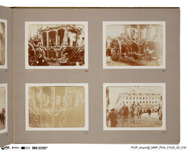 Álbum de fotografias das Viagens a Portugal da Rainha Alexandra e do Kayser Guilherme II