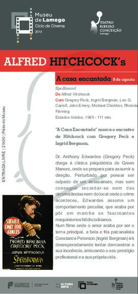 Folha de sala - Filme "A casa encantada"