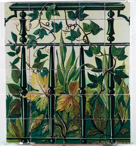 Painel de azulejos