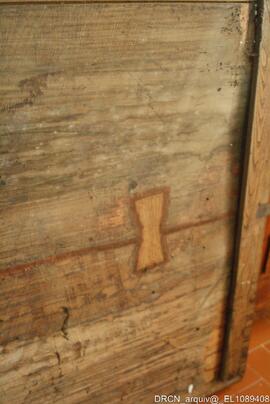 Verso de pintura – Oficina