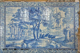 São João Batista pede a São Bernardo a instituição da Ordem de Portugal / “Visão de São Bernardo,...