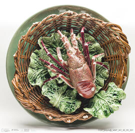 Prato Cesto com lagosta