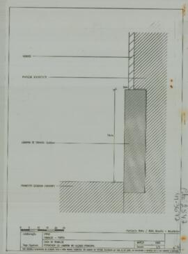 Pormenor do Lambrim no Alçado Principal (1999-03)