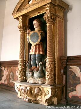Piso superior da sacristia – Altar de São Jorge