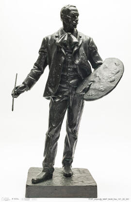 Estátua de José Malhoa – estudo