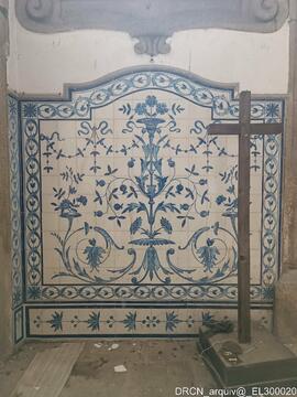 Vistas gerais da escadaria central