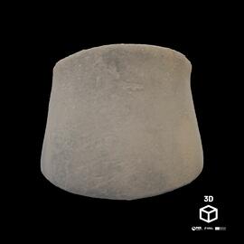Vaso de cerâmica lisa