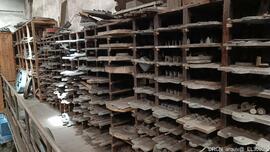 Sala de arquivo de moldes