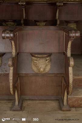 Misericórdia (2ª lado direito, parede sul, figura animal, nível inferior)