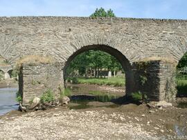 Pormenor do arco - lado montante