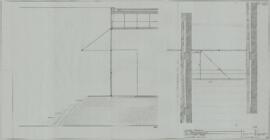 Projecto de Execução - Serralharias - Alpendre Exterior - Planta e Corte (2000-02)