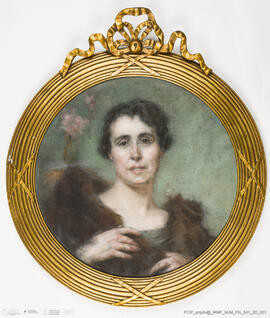 Retrato de Maria Henriqueta Falcão de Vasconcelos de Moraes Sarmento