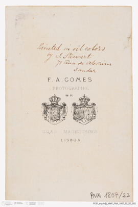 Álbum com fotografias do Baile de Máscaras de Carnaval de Fevereiro de 1865 no Paço Real da Ajuda