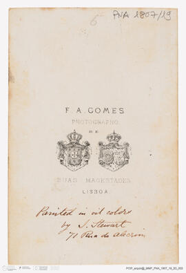 Álbum com fotografias do Baile de Máscaras de Carnaval de Fevereiro de 1865 no Paço Real da Ajuda