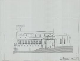 Projecto dos Arranjos Exteriores do Claustro - Corte H (1996-12)