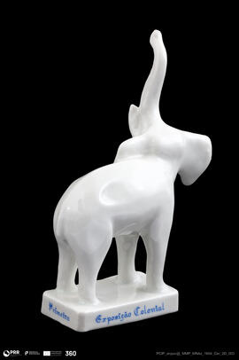 Figura Elefante - Mascote comemorativa da Primeira Exposição Colonial Portuguesa