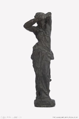 Esboço de uma cariátide - base para candelabro