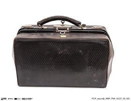 Mala de Mão para Viagem em Couro Verde