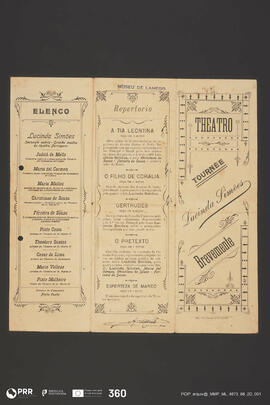 Tia Leontina; O Filho de Coralia; Gertrudes; O Pretexto; Esperteza de Marido