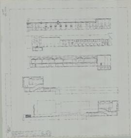 Ante-Projecto - Ampliação do Museu - Alçados e Cortes (1996-02)