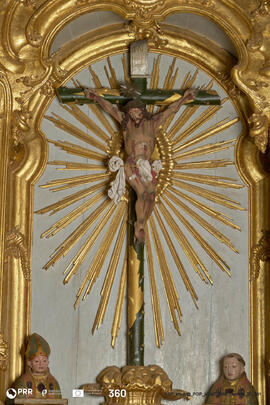 Cristo crucificado do retábulo