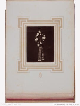 Álbum de fotografias morte rei Vítor Emanuel II