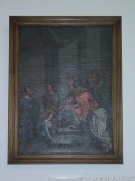 Pintura “Apresentação da Virgem no templo”