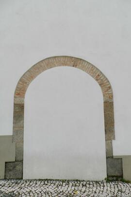 Fotografia das fachadas exteriores