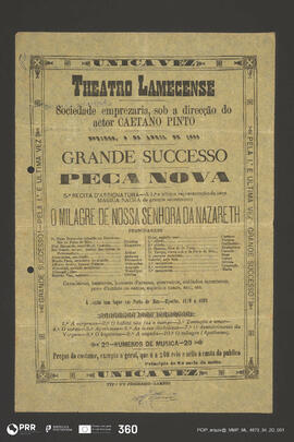 O Milagre de Nossa Senhora da Nazareth