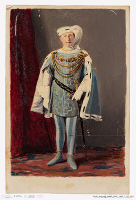 Álbum com fotografias do Baile de Máscaras de Carnaval de Fevereiro de 1865 no Paço Real da Ajuda