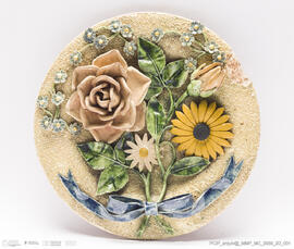 Prato areado com flores