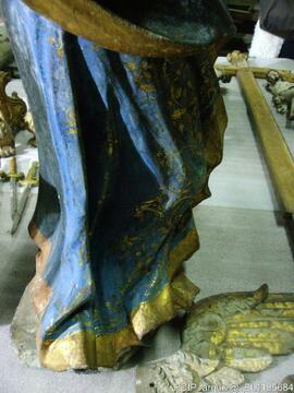 Restauro de imagens da capela (visita ao atelier de restauro)