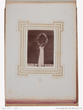 Álbum de fotografias morte rei Vítor Emanuel II