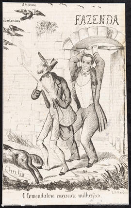 O comendatore caçando milhafres