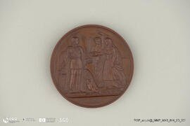 D. Pedro V rei de Portugal e dos Algarves – D.Stephania rainha de Portugal e dos Algarves