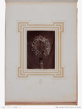 Álbum de fotografias morte rei Vítor Emanuel II