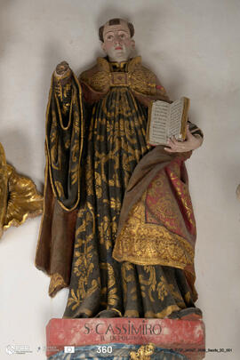 Escultura representando S. Casimiro