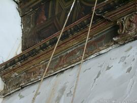 Tecto policromado-zona sanca