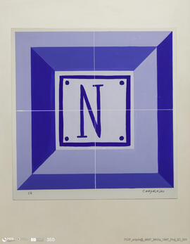 Estudo de padrão para revestimento da estação do Metropolitano do Colégio Militar