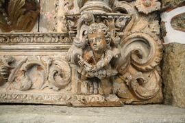 Retábulo-mor – Pormenor de talha