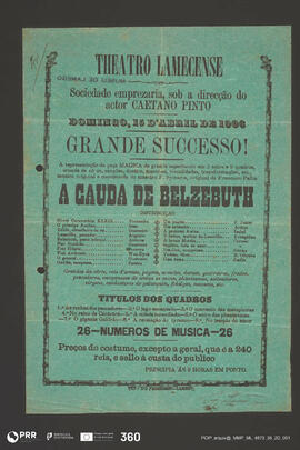 A cauda de Belzebuth