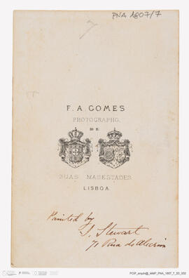 Álbum com fotografias do Baile de Máscaras de Carnaval de Fevereiro de 1865 no Paço Real da Ajuda