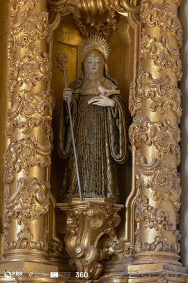 Escultura de Sta. Escolástica