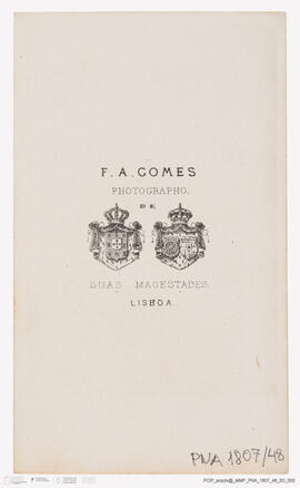 Álbum com fotografias do Baile de Máscaras de Carnaval de Fevereiro de 1865 no Paço Real da Ajuda