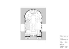 Alçado nascente da capela-mor - Altar (2021)