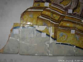 Painel azulejos claustro - Parede Norte