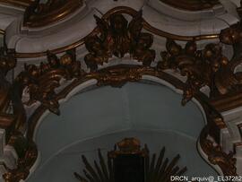 Retábulo Confraria Santíssimo Sacramento-tecto nicho